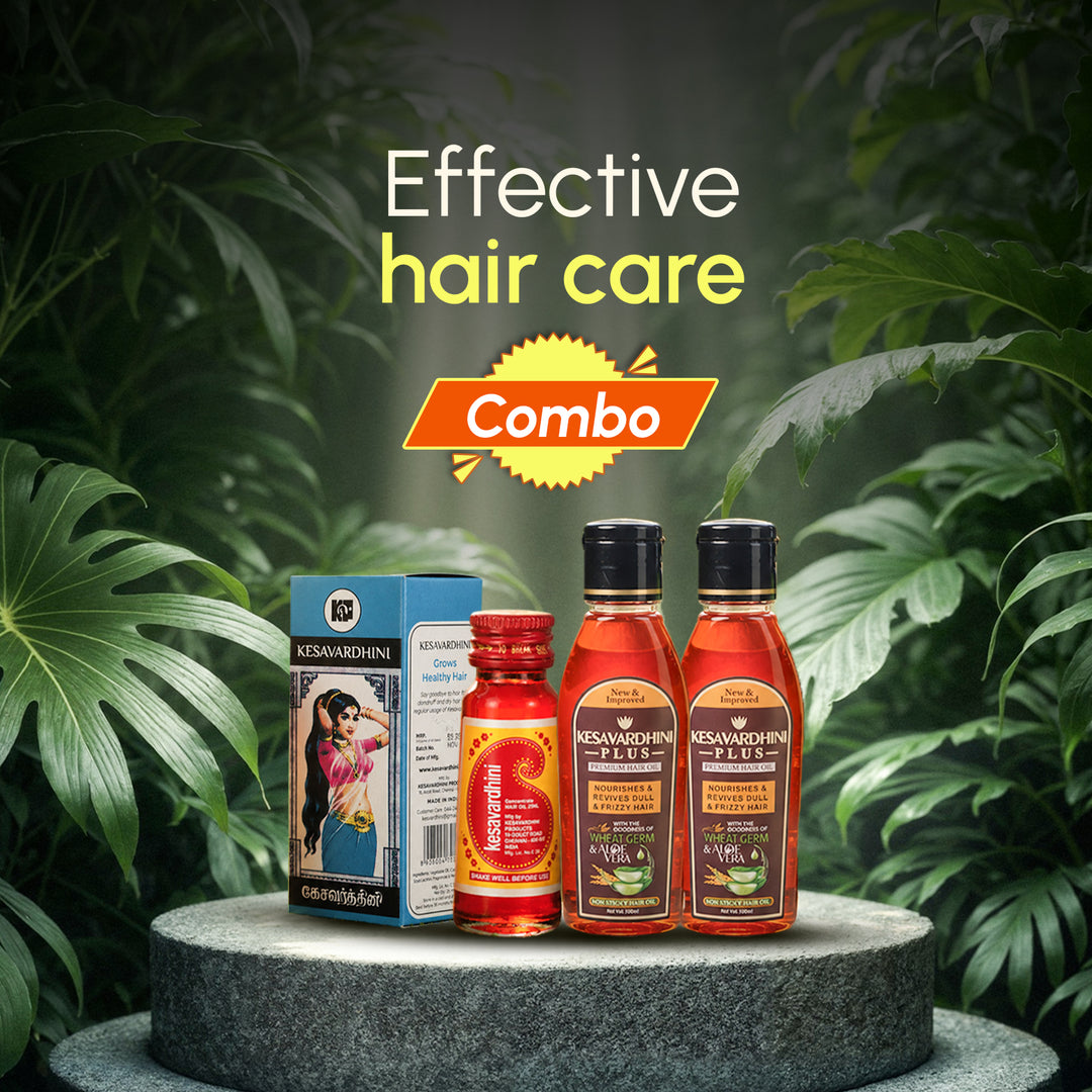 Kesavardhini Concentrate (25Ml x 1) Plus (100 Ml x2)