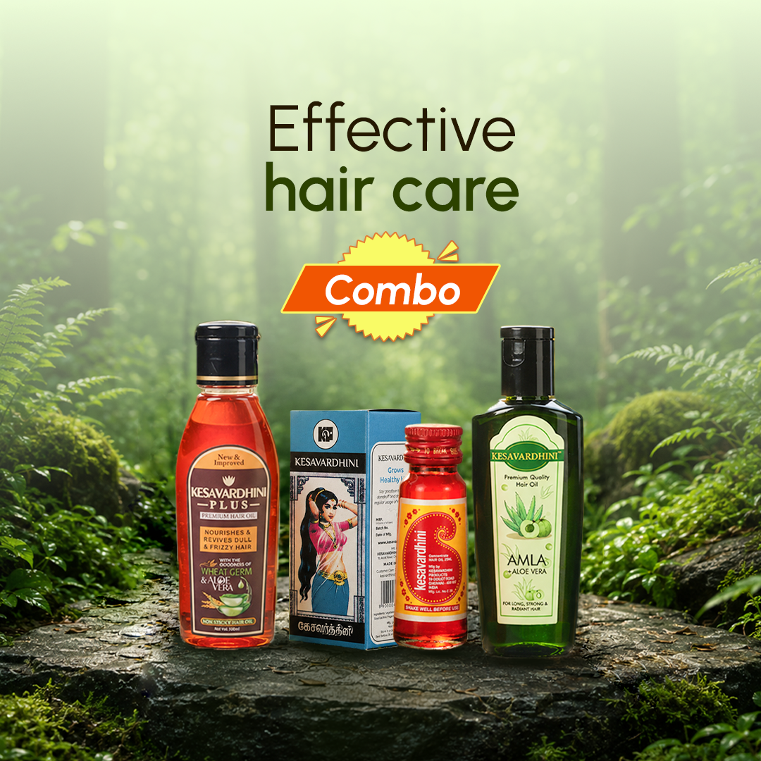 Kesavardhini Concentate (25Ml x 1) Plus (100 Ml x 1) Amla (100 Ml x 1)
