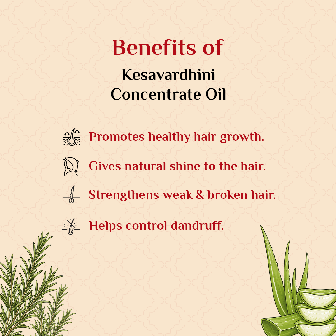 Kesavardhini Concentrate Hair Oil 25ml (Pack of 2)