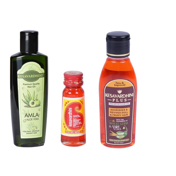 Kesavardhini Concentate (25Ml x 1) Plus (100 Ml x 1) Amla (100 Ml x 1)